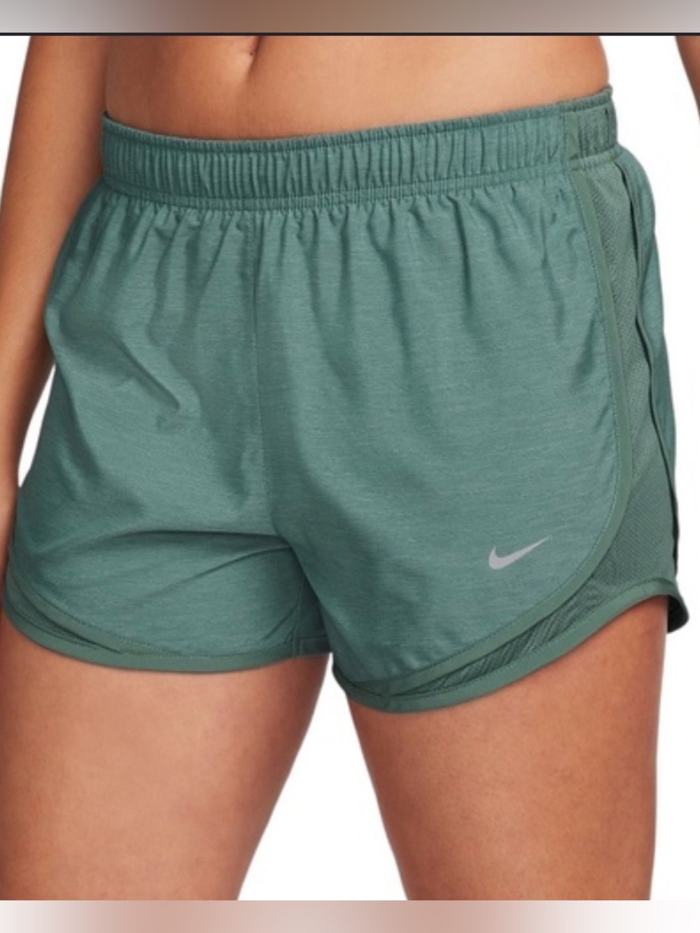 Nike Dri-FIT Women’s Running Shorts – Dark Green – Size Large